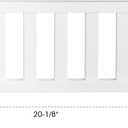 Salcod Toddler Safe Guardrail Compatible with Delta Children Convertible Crib, Crib Rail for Prevent Toddler from Rolling Off The Bed, White
