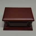 MAKEY'S Extra Small Keepsake Urns for Human Ashes, Professional Wood Urn for Ashes, Cremation Urn for Funeral (CherryKeepsake)