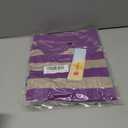 Womens Striped Polo T-Shirts Oversized Short Sleeve Top Cotton Color Block Loose Basic Tee Casual Tunics Summer Spring Tops (S)