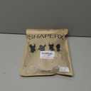 SHAPERX Hourglass Leggings Anti Cellulite Compression Full Body Shapewear Breathable No Roll Down, Black (Full Body), Large-X-Large