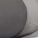 Cervical Pillow for Neck Pain Relief, Hollow Design Odorless Memory Foam Pillows with Cooling Case, Adjustable Orthopedic Bed Pillow for Sleeping, Support for Side Back Sleepers (Gray)