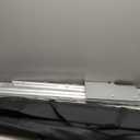 EMART Heavy Duty Backdrop Stand, 10x10Ft Adjustable Pipe and Drape kit with 9.26 LBS Steel Flat Base, Sturdy Metal Diy Photo Background Frame for Parties, Events, Wedding, Photography - Silver