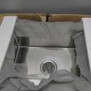 MENATT 22-inch Drop in Kitchen Sink Brushed, SUS304 Stainless Steel Topmount Kitchen Bar Prep Sink, Single Bowl Workstation Kitchen Sinks, 22" x 18" x 9"