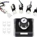 7628 7629 Genesis Igniter Kit for Weber Genesis 300 Series Front-Control Grills (2011-2024), Compatible with E/S 310 320 330, 4-Outlet Replace 1836-13 7628 7629 65942 65946 88826