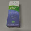 3 x Small Toe Protectors Soft Gel Silicone Toe Caps for Pain Relief, Corns, Ingrown Toenails 6-Pack Bandages for Men & Women