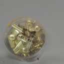 Outus 30 Pieces Push Pins Clips Thumb Tacks with Clips Cork Board Tacks for School Artworks Projects on Cork Photos Documents on Bulletin Board No Holes for The Paper,(Gold)