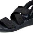 Skechers Women's Arya-Very Demure Hands Free Slip-ins Wedge Sandal 9