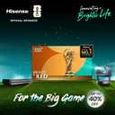 Hisense 32-Inch Class A4 Series HD Smart Fire TV (32A4HNF) - Full Array LED, HDR10, DTS Virtual: X, Slim Bezel Design, Alexa Built-in