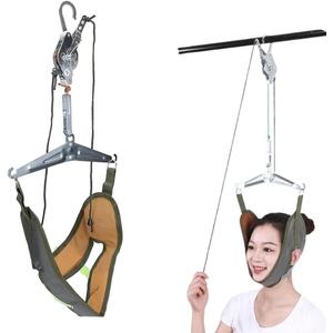 Cervical Neck Traction Device Neck Tension Relief Portable Over The Door Device Portable Neck Stretcher Hammock for Physical Therapy, Neck Pain Relief, Vertebrae Disk Herniation, Migraine Relief