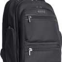 Kenneth Cole Reaction ProTec Travel Business Backpack 17" Laptop Computer TSA Checkpoint-Friendly Bookbag With USB Port, Black