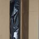 2 Pack Fireplace Mesh Screen Curtain,20”x24” Spark Guard Chain for Hearth,Metal Fireplace Replacement Black Hanging Mesh Curtain Screens for Home Wood Burning Fireplace