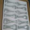 Glass Bud Vases in Bulk Set of 24, Small Glass Vases for Flowers Mini Clear Bud Vases for Centerpieces Vintage Vases for Wedding Home Table Decorations