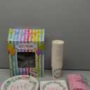 1st Birthday Decorations, Baby Shower Party Supplies, Disposable Paper Plates, Napkins, Cups, Knives, Spoons, Forks, Plastic Cutlery, Tableware Sets (Serves 24, 168 Pieces)