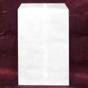 Caddy Bay Collection 200 pcs White Kraft Paper Merchandise Gift Bags Shopping Sales Tote Bags 6"x9"