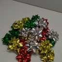 Lulu Home Christmas Colorful Assorted Pull Bows for Gift Wrapping, 24 PCS