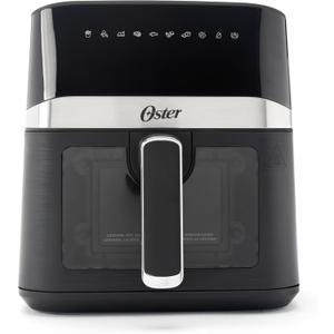 Oster Air Fryer 4 Quart Digital Air Fryer Medium with Window