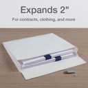 Quality Park Tyvek Envelopes, 100 Pack, Large 10 x 13 Mailers, 2 Inch Expansion, Rip, Puncture & Water Resistant Self Sealing Mailing Bags for Lightweight Shipping, White