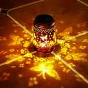 Homemory Solar Lanterns Outdoor Waterproof Butterfly Lights Garden Decor, Birthday Gifts for Women Mom Grandma, LED Hanging Solar Lights for Yard, Patio, Backyard, Porch, Lawn