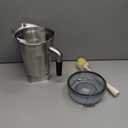 Stainless Steel Container 64oz, Compatible with Vit 5200 5000 6300 Vm0103 Vm0197 E310 A2500 Classic/Commercial etc Series Blender, 64oz Stainless Steel Pitcher Jar Cup