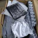 ALEKO Lucca 4-Person Inflatable Jetted Hot Tub | 120 Soothing Bubble Jets | Energy Efficient Cover | LED Lights with 7 Lights | 360-Degree Bubble Massage | 158 Gallon Water Capacity