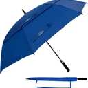 TopShade Golf Umbrella 62 inch, Double Canopy, Automatic Open