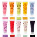 Whipped Cream Glue Kit - Decoden Cream Set  (15ml Each), Perfect for Crafting and Decorating,Ideal for DIY Crafts and Decorations