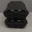 Outdoor Waterproof Electrical Box, 2 Pack Large Extension Cord Cover Protector Plug Connection Cable Safety Box IP54 Water-Resistant for Power Strip, Holiday Light and Decorations, Black