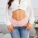 Avidlove Womens Underwear Lace Panties for Women Hipster Sexy Briefs Low Waist Thong Ladies Underpants 1 or 3 Pack S-XXL (L)