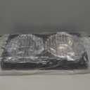 Jovrun Elevated Dog Bowls, Dog Feeder with Stainless Steel Dishes & Slow Feeder Bowl, 5 Heights Adjustable Raised Stand for Medium Large, Food Dishes with Non-Slip Feet (Black)