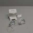 Heavy Duty Vacuum Suction Cup Hooks, Silver Plated Polished Super Suction for Kitchen Bathroom, 2 Pack