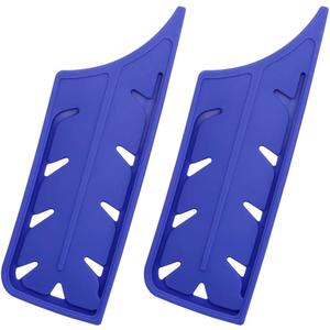 3 x XYJ 2pcs/set Safety Knife Covers Sleeves Knives Edge Guard,Universal Knife Sheath,Cleaver,Nakiri Knife Case Blade Guards Protector Blue Kitchen Knife Cover Sleeve (For 7'' Nakiri Knife)
