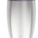Munchkin Stainless Steel Sippy Cups for Toddlers 1-3, Spill Proof Miracle 360 Cup, Insulated, 10 Ounce, Purple