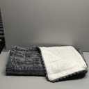 Smiry Couch Cover for Dogs Washable, Non Slip Fuzzy Pet Couch Covers for 3 Cushion Sofa Pet Friendly, Thick Soft Sofa Slipcovers Cushion Protector (Dark Grey, 27.6" x 59")