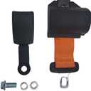 Universal Forklift Seat - Belts and for Golf Cart Tractor Mower Buggy Retractable Red 46inch New