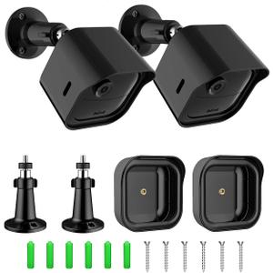 Blink Outdoor Camera Mounts, 360 Adjustable Blink Outdoor Mount with Sturdy Housing for Blink 4th & 3rd Weatherproof Durable Blink Mounting Bracket for Indoor & Outdoor Security, 2 Pack