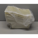 LUFOFOX 3-Pack Plastic Storage Bins with Handle, Pantry Organization and Storage Bins, Large Cabinet Organizers for Food, Snacks, Cleaning Supplies