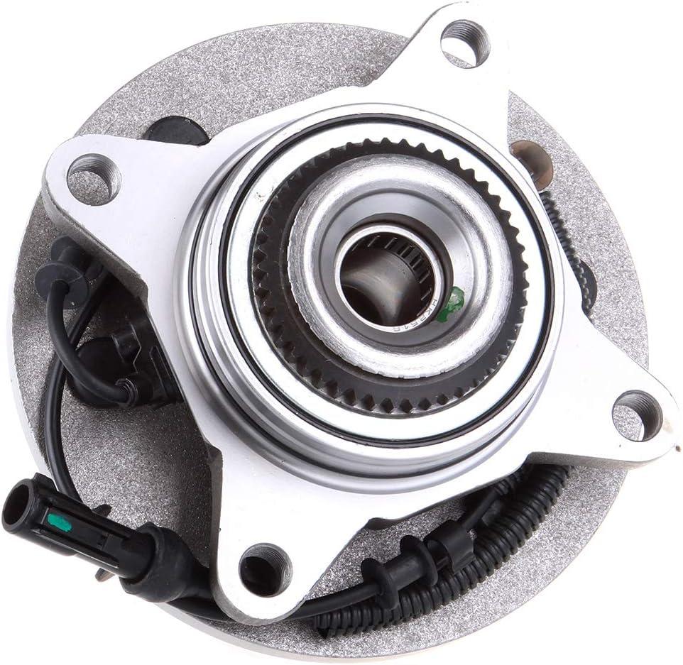 SCITOO 515079 New Front Wheel Bearing Hub fit 2004 for Ford for F-150 Heritage 2005-2008 for Ford for F-150 6 Lugs Axle Hub Assembly Kit W/ABS 1 Pack