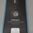CORE 500 Digital Stethoscope  40x Amplification, Active Noise Cancellation, 3-Lead ECG, FDA-Cleared AI with Eko+, Full-Color Display, Reimbursement Eligible  Silver, COR501