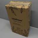 LaLaGreen Wall Mounted Planters for Indoor Plants - 10 Pack, 5 Inch Self Watering Plastic Pot, Living Hanging Eco Wall Planter System, Trendy Live Wall Garden for Herb, White (5" (12.5 cm)