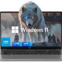 2025 New 15.6" Laptop, Laptop Computer with Intel N97 Processo(Up to 3.6GHz), 16GB DDR4 512GB SSD Windows 11 Laptop for Home Business and Student, 1080P, USB3.2, Long Battery Life