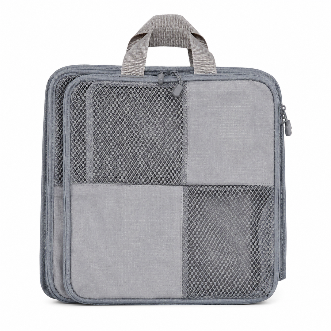 Grey Briefcase Bag