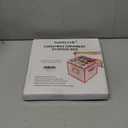 Sattiyrch Plastic Christmas Ornament Storage Box with Trays,Customizable Dividers, Dust-Proof Durable Ornament Organizer Holder,Christmas Storage Containers,Holds 64 x 3 Ornaments