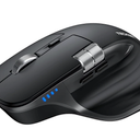 TECKNET Wireless Mouse, Bluetooth Mouse (BT5.3/5.0 & 2.4G) Rechargeable Ergonomic Optical Mouse with 6 Adjustable DPI, Side Scroll, Quiet Clicks, USB A Receiver, 7 Buttons, Wide Compatibility  Black