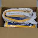 LDREAM 24" Commercial Dust Mop Replacement Pads, Industrial Cotton Mop Head Cotton, 2 Pack, Blue