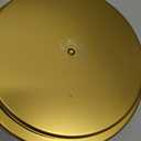 360 Rotating Sunglass Organizer Storage, Stainless Steel Glasses Holder Stand, Glasses Organizer with Tray for Desk, Dresser, Tabletop, Nightstand and Home Decor (Gold)