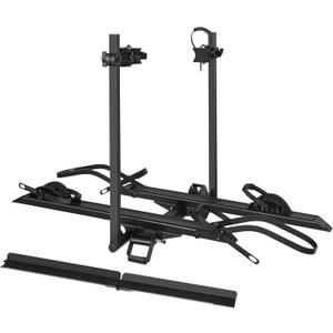 200LBS EZ-FOLD Aluminum 2-Ebike Carrier with Ramp for Bikes and Electric Bike, Car SUV Truck Van RV and Trailer