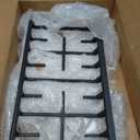 DG94-00937A DG94-00468B Cast Iron Side Grate Replacement for Samsung Stove Parts NX58H9500WS NX58H5600SS NX58R5601SS NX58J5600SG NX58F5500SS and More Samsung Gas Range Parts Stove top Support 1 Pack