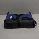 Stadium Seats for Bleachers with Back Support, Bleacher Seat Soft Cushion Light Weight, Includes Shoulder Strap & Cup Holder, Front & Back Zipper Pocket, Suitable for Sports Events, Navy