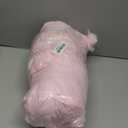 Exclusivo Mezcla Fuzzy Faux Fur Throw Blanket, Reversible Shaggy Sherpa Fleece Blankets, Fluffy Plush Warm Throws for Couch, Bed, 50x60 Inches, Light Pink