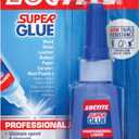 Loctite Super Glue Professional Liquid, 20 Gram Bottle, 1 Pack - Clear Superglue for Plastic, Wood, Metal, Crafts, & Repair, Instant Glue Adhesive, Quick Dry